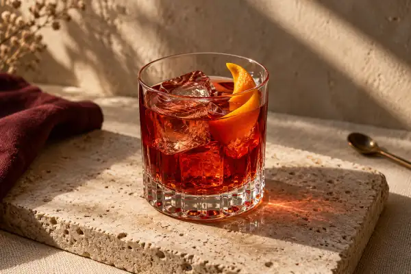 Boulevardier serving suggestion